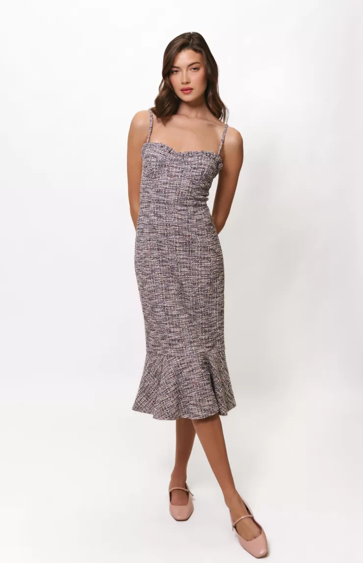 Selene Dress In Stitch Tweed>HUTCH Outlet