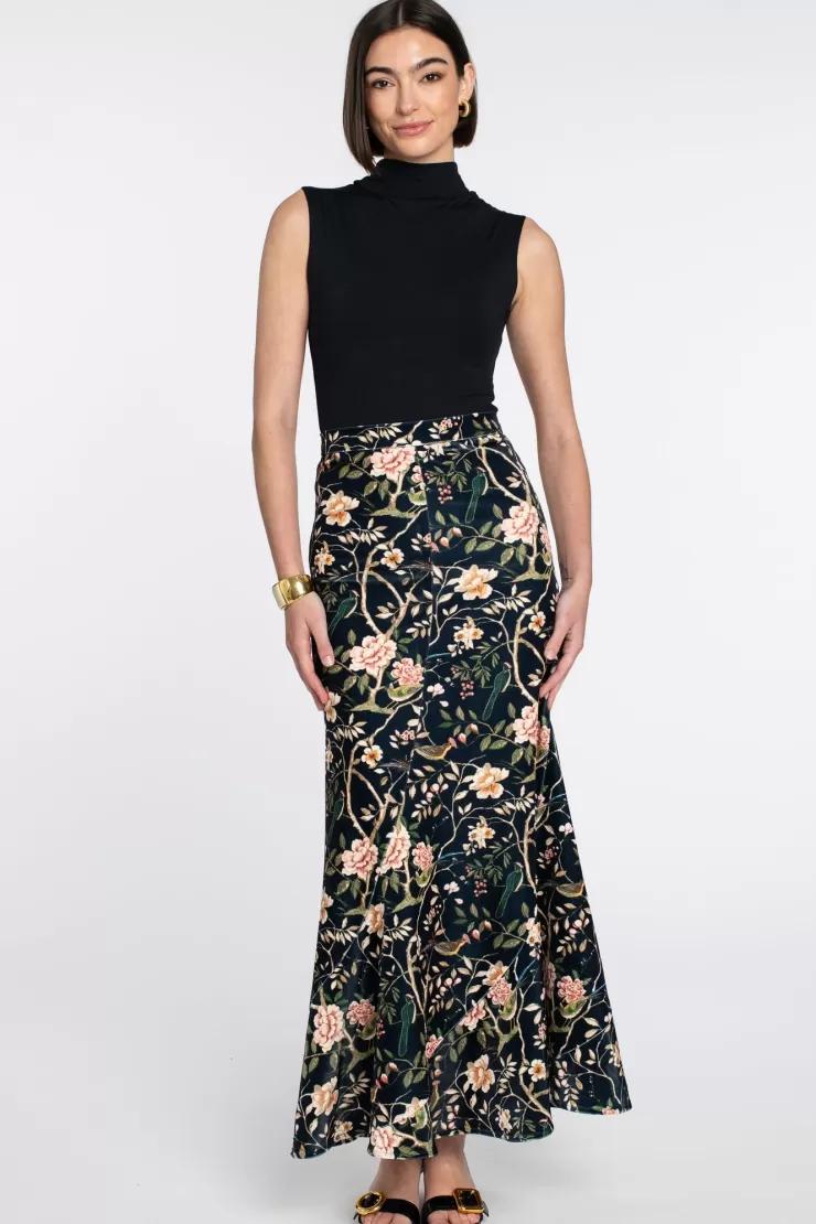 Serena Midi Skirt In >ELIZABETH JAMES Discount