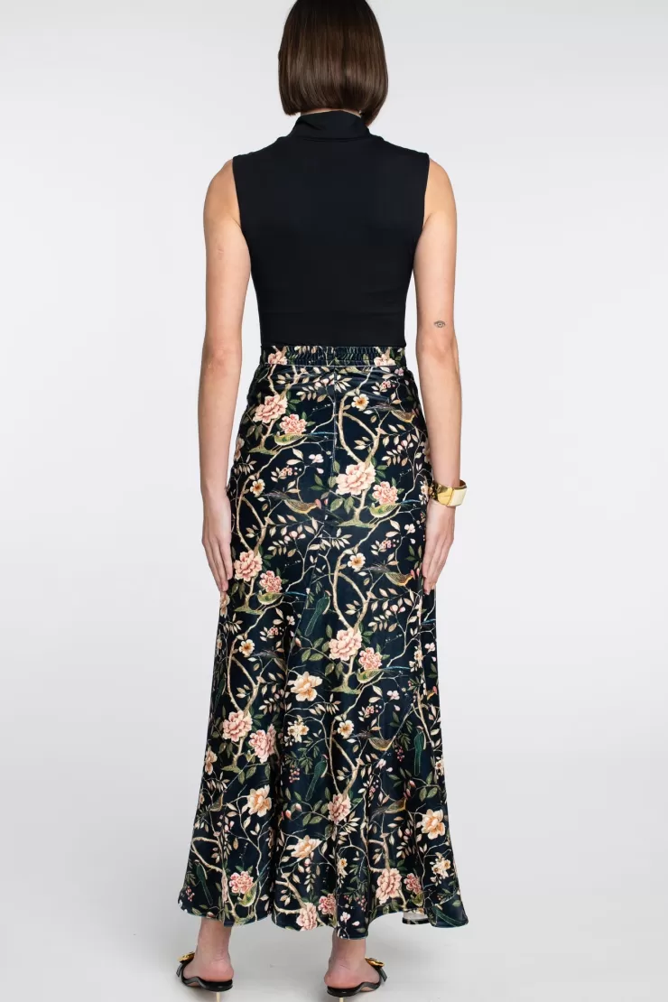 Serena Midi Skirt In >ELIZABETH JAMES Discount