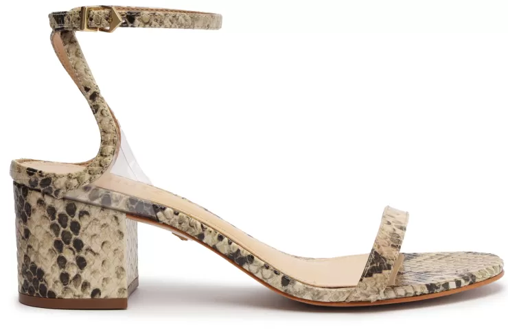 Skye Block Heel In Snake>SCHUTZ New