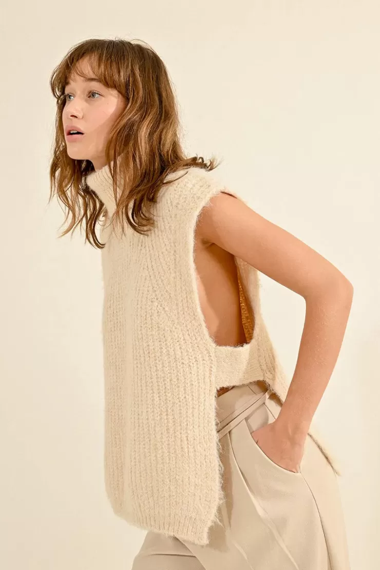 Sleeveless Sweater In >MOLLY BRACKEN Shop