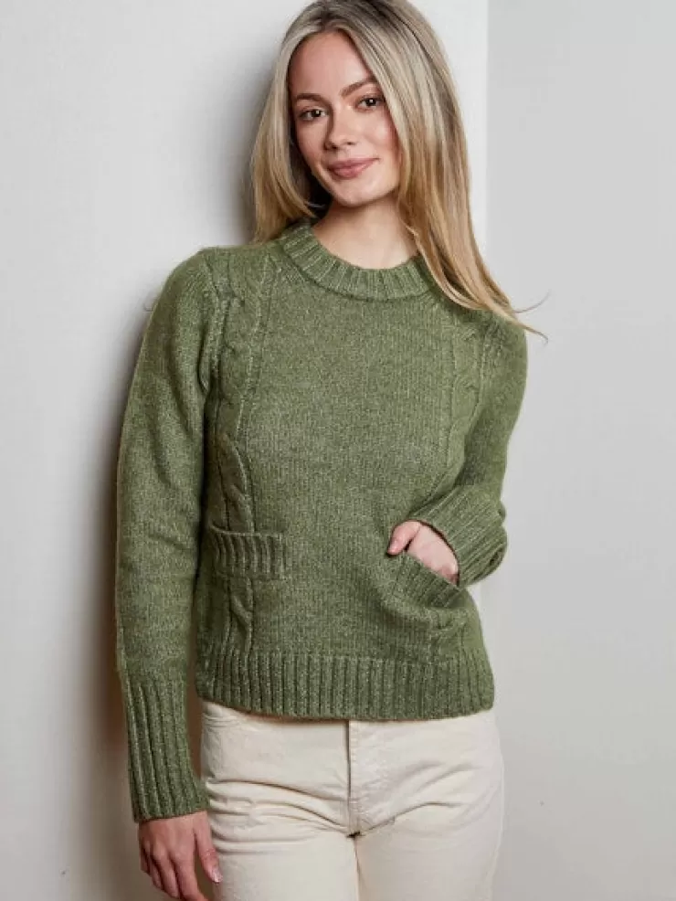 Stef Sweater In Green>DH NEW YORK Shop