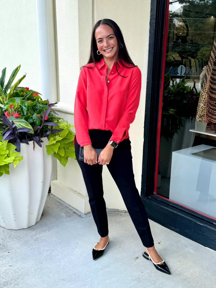 Straight Leg Pant In >ESTELLE AND FINN Store