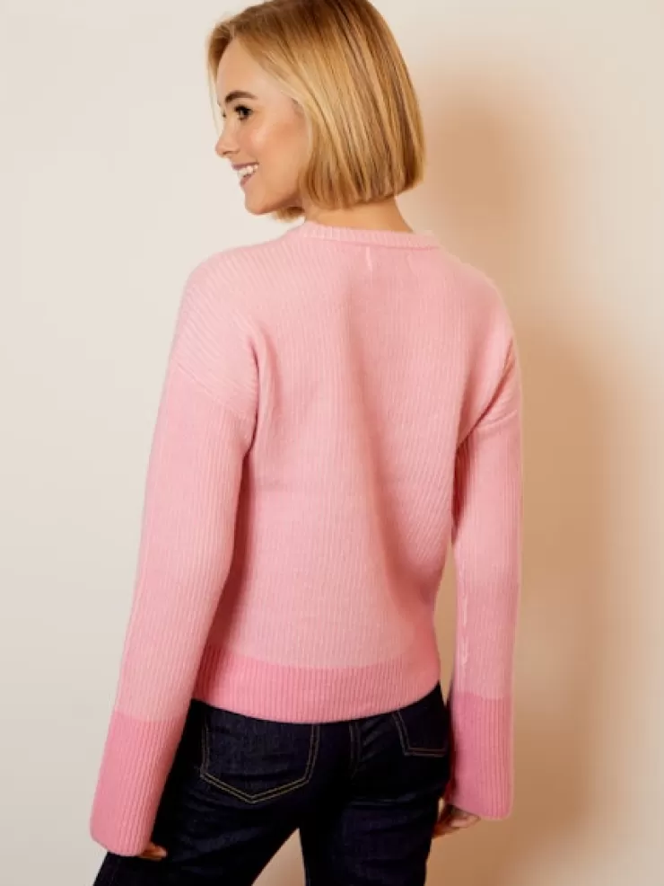 Two Color Sweater In >DESIGN HISTORY Shop