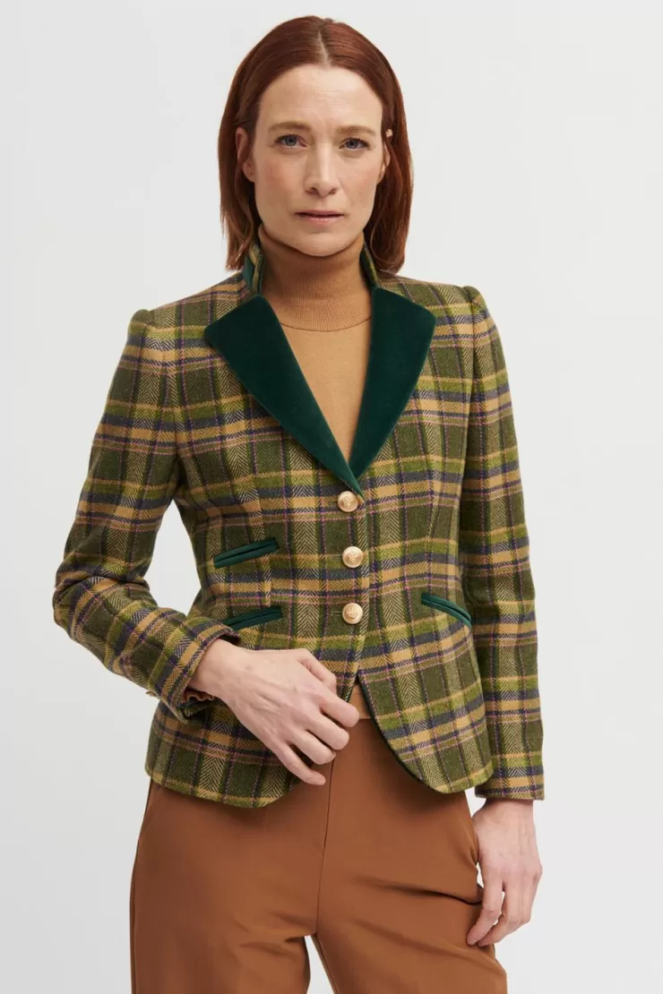 Vetones Blazer Jacket In Plaid>BARILOCHE Best Sale