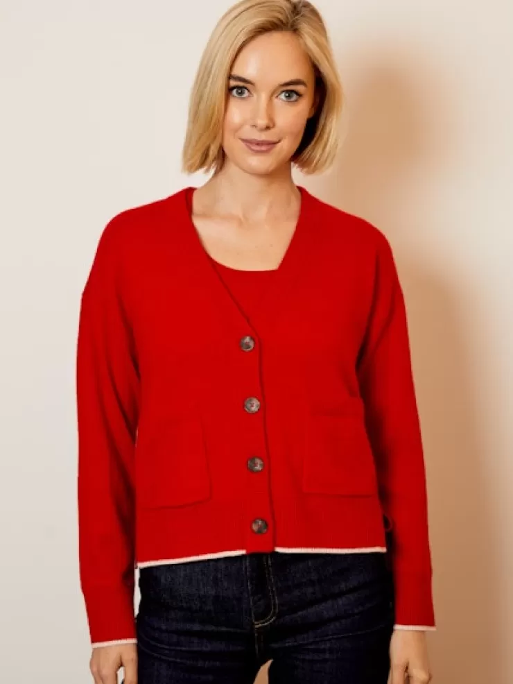 V-Neck Cardigan In >DESIGN HISTORY Outlet