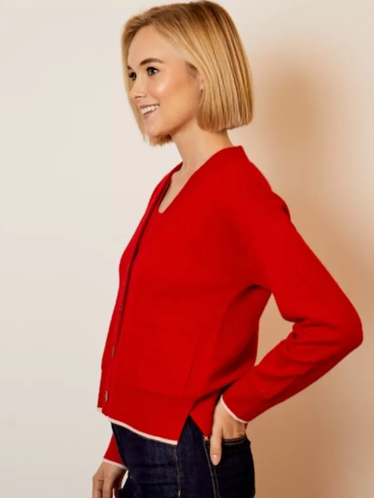 V-Neck Cardigan In >DESIGN HISTORY Outlet